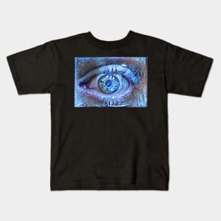 My Left Dreaming Eye Kids T-Shirt